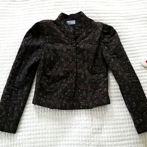 Quilted old fashioned jacket